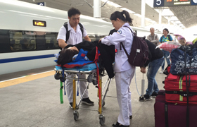 阳山县机场、火车站急救转院